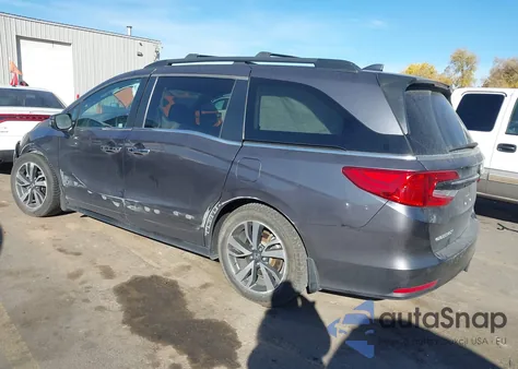 2022 Honda Odyssey Touring из США, поврежденный, VIN 5FNRL6H88NB039181